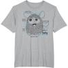 imageFurby Anatomy Of A Furby Retro Textbook Diagram TShirtHeather Grey