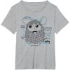 imageFurby Anatomy Of A Furby Retro Textbook Diagram TShirtHeather Grey