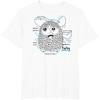 imageFurby Anatomy Of A Furby Retro Textbook Diagram TShirtWhite