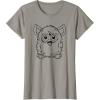 imageFurby Classic Toy Outline Vintage Smiling Portrait TShirtSlate Grey