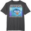 imageFurby Cute But Secretly Kinda Evil Photo Meme TShirtDark Heather Grey