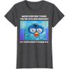 imageFurby Cute But Secretly Kinda Evil Photo Meme TShirtDark Heather Grey