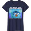 imageFurby Cute But Secretly Kinda Evil Photo Meme TShirtNavy Blue