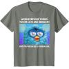 imageFurby Cute But Secretly Kinda Evil Photo Meme TShirtOlive Heather