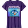 imageFurby Cute But Secretly Kinda Evil Photo Meme TShirtPurple