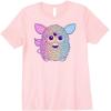 imageFurby Retro Neon Gradient Big Cute Portrait Premium TShirtPink