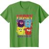 imageFurby Vintage Classic World Tour Rainbow Neon Rock Poster TShirtGrass Green