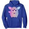 imageFurby Retro Neon Gradient Big Cute Portrait Pullover HoodieRoyal Blue