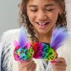 imageFURBY DJ Furblets RainBowKat Mini Electronic Plush Toy with Funny Stretchable Sound Effects ampamp Music Speaks Furbish MulticolorDJ Furblet