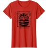 imageFurby Classic KahtohLoo Hypnotizing Eyes Vintage Portrait TShirt  UnisexAdults Kids  Grey  Short Sleeve  Small  Crew Collar  Modern Vintage  Cartoon  Vacation  Classic  TShirtRed