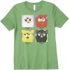 imageFurby Different Emotions Vintage Box Up Premium TShirtGrass Green