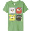 imageFurby Different Emotions Vintage Box Up Premium TShirtGrass Green