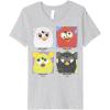 imageFurby Different Emotions Vintage Box Up Premium TShirtHeather Grey