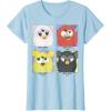 imageFurby Different Emotions Vintage Box Up TShirtBaby Blue