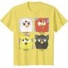 imageFurby Different Emotions Vintage Box Up TShirtLemon Yellow