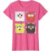imageFurby Different Emotions Vintage Box Up TShirtPink Heather