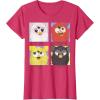 imageFurby Different Emotions Vintage Box Up TShirtRed Heather