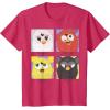 imageFurby Different Emotions Vintage Box Up TShirtRed Heather