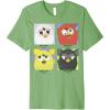 imageFurby Different Emotions Vintage Box Up Premium TShirtGrass Green