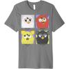 imageFurby Different Emotions Vintage Box Up Premium TShirtSlate Grey