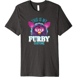 imageFurby This Is My Furby Costume Premium TShirtDark Heather Grey