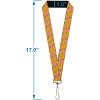 imageBuckleDown Furby Lanyard Furby Furbish Phrases and Icons Orange Pink Purple Elastic