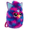 imageConcept One Furby Plush Backpack Purple Mini Handbag with Adjustable Shoulder Straps Pink