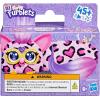 imageFURBY DJ Furblets KittEeLuv Mini Electronic Plush Toy with Funny Stretchable Sound Effects ampamp Music Speaks Furbish Pink Cheetah PrintDJ Furblet