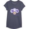 imageFurby Big Cute Face Big Chest Frame Logo TShirtHeather Blue