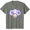 imageFurby Big Cute Face Big Chest Frame Logo TShirtOlive Heather