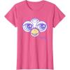 imageFurby Big Cute Face Big Chest Frame Logo TShirtPink Heather