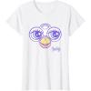 imageFurby Big Cute Face Big Chest Frame Logo TShirtWhite