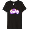 imageFurby Club Furby Colorful Gradient Furry Logo Premium TShirtBlack