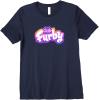 imageFurby Club Furby Colorful Gradient Furry Logo Premium TShirtNavy Blue
