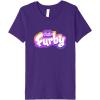 imageFurby Club Furby Colorful Gradient Furry Logo Premium TShirtPurple
