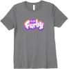 imageFurby Club Furby Colorful Gradient Furry Logo Premium TShirtSlate Grey