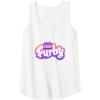 imageFurby Club Furby Colorful Gradient Furry Logo Tank TopWhite