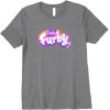 imageFurby Club Furby Colorful Gradient Musical Notes Furry Logo Premium TShirtSlate Grey