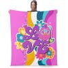 imageNorthwest Hasbro Furby Funky Furby Silk Touch Throw Blanket 40 x 50 Inches
