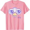imageFurby Big Cute Face Big Chest Frame Logo TShirtPink