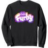 imageFurby Club Furby Colorful Gradient Furry Logo SweatshirtBlack