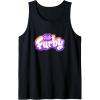 imageFurby Club Furby Colorful Gradient Furry Logo Tank TopBlack