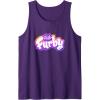 imageFurby Club Furby Colorful Gradient Furry Logo Tank TopPurple