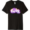 imageFurby Club Furby Colorful Gradient Musical Notes Furry Logo Premium TShirtBlack