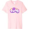 imageFurby Club Furby Colorful Gradient Musical Notes Furry Logo Premium TShirtPink