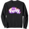 imageFurby Club Furby Colorful Gradient Musical Notes Furry Logo SweatshirtBlack