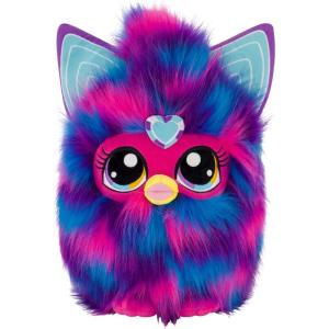 imageConcept One Furby Plush Backpack Purple Mini Handbag with Adjustable Shoulder Straps Pink