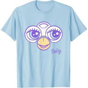 imageFurby Big Cute Face Big Chest Frame Logo TShirtBaby Blue