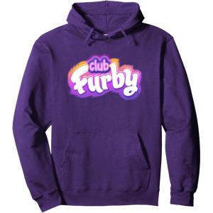 imageFurby Club Furby Colorful Gradient Furry Logo Pullover HoodiePurple