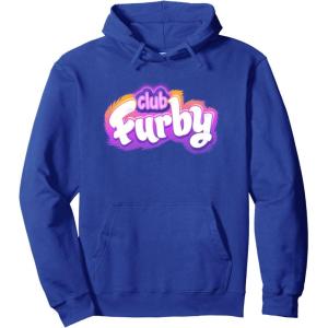 imageFurby Club Furby Colorful Gradient Furry Logo Pullover HoodieRoyal Blue